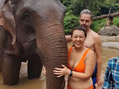 Arnaud, Daphne, Quentin, Stewart, Ingrid | Chiang Mai Trekking | The best trekking in Chiang Mai with Piroon Nantaya